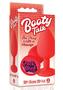 The 9`s - Booty Talk Silicone Butt Plug F Yeah - Red